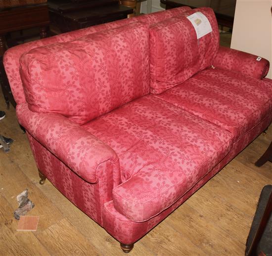 A Kingcome & Co Stratford two and half seater settee, W.170cms